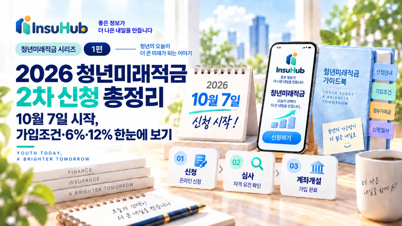 2026 청년미래적금 2차 신청 일정과 가입조건·6%·12% 혜택 안내